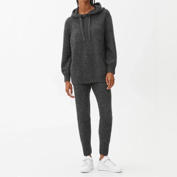 ARKET Oversized Alpaca Blend Hoodie - Picture 2 of 7